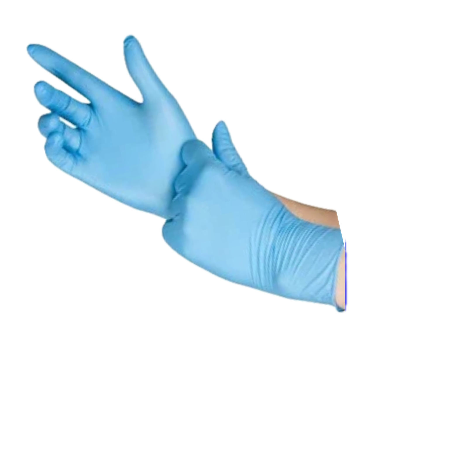 Guante Nitrilo EXAM Azul Talla M