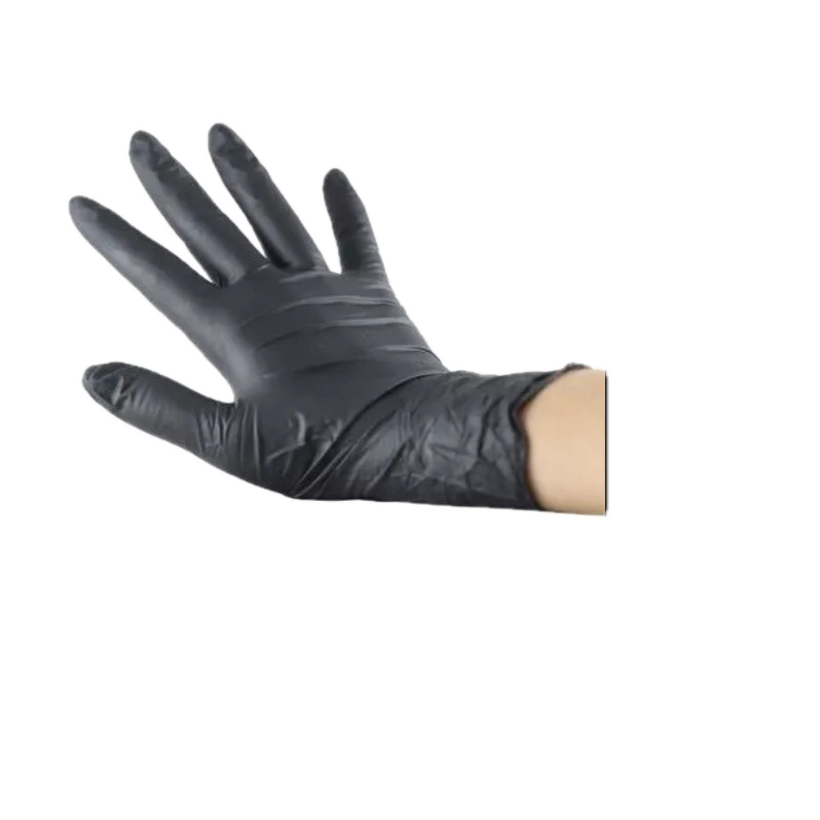 Guante Nitrilo EXAM Negro Talla S